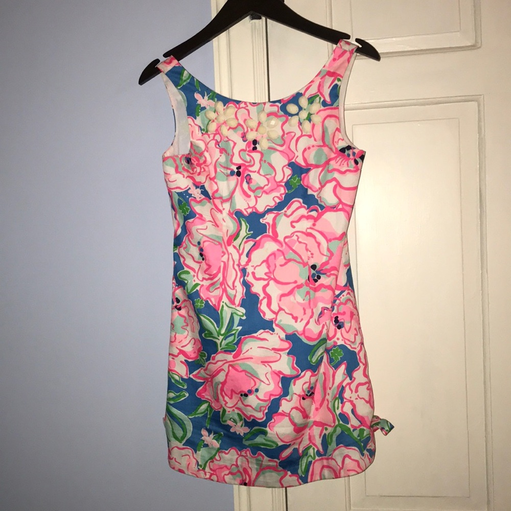 Lily Pulitzer flower dress.